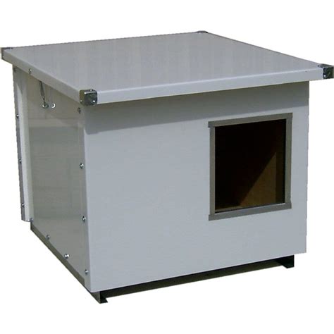 dog house metal design|insulated chew proof dog house.